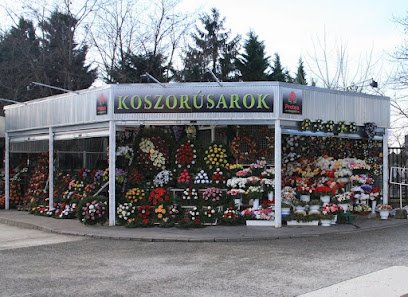 Koszorúsarok: Széles választék temetési koszorúkból és virágokból.