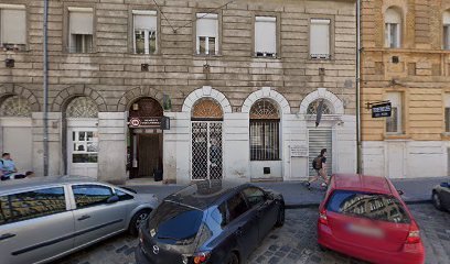 Temetkezési szolgáltató iroda épülete Budapesten.